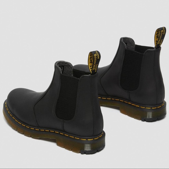 DR. MARTENS DOCS DM’s 2976 WINTERGRIP CHELSEA BOOTS BLACK SNOWPLOW UK 11 US 12 - Picture 2 of 12